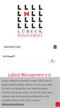 Mobile Screenshot of luebeckmanagement.de